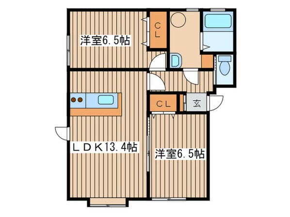 エンドレスNO.２の物件間取画像